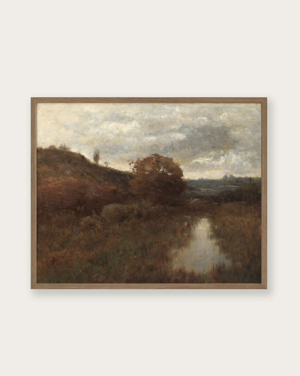 "Autumn Creek" Art Print - Lone Fox