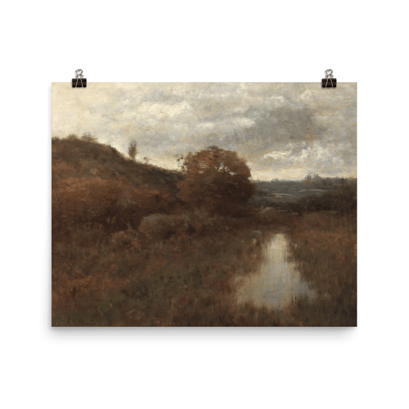 "Autumn Creek" Art Print - Lone Fox