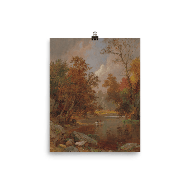 "Autumn on the River" Art Print - Lone Fox