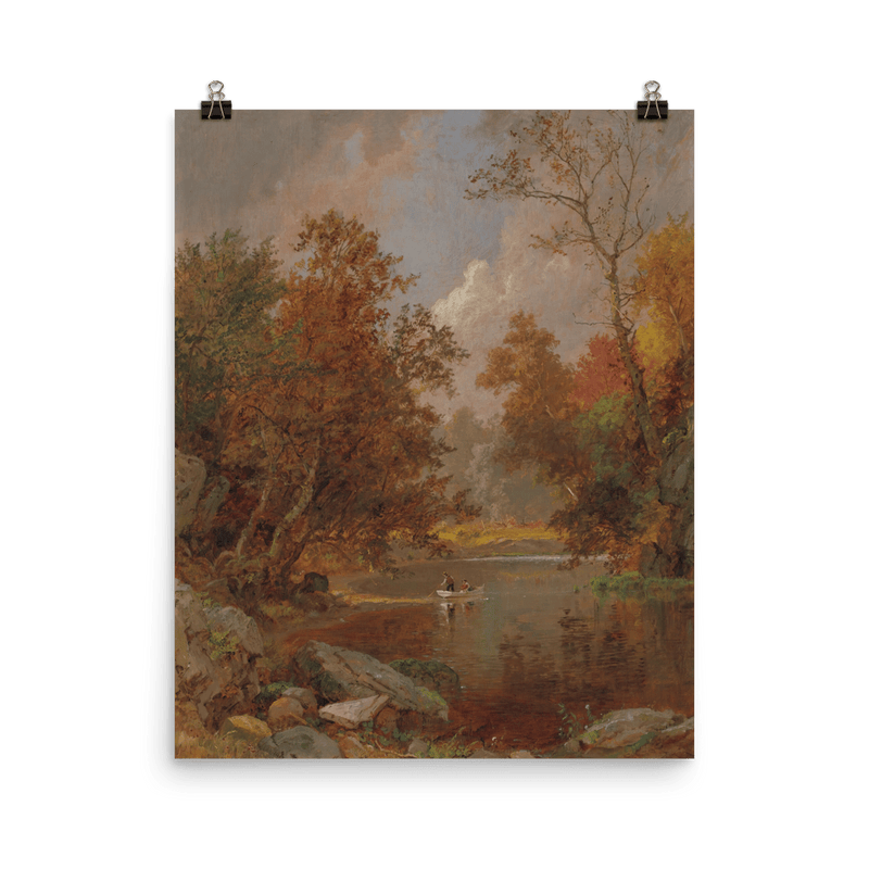 "Autumn on the River" Art Print - Lone Fox