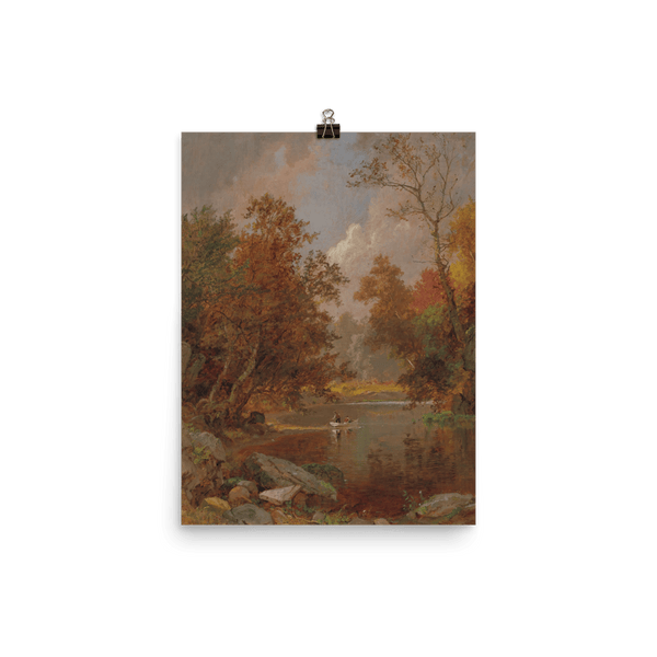 "Autumn on the River" Art Print - Lone Fox