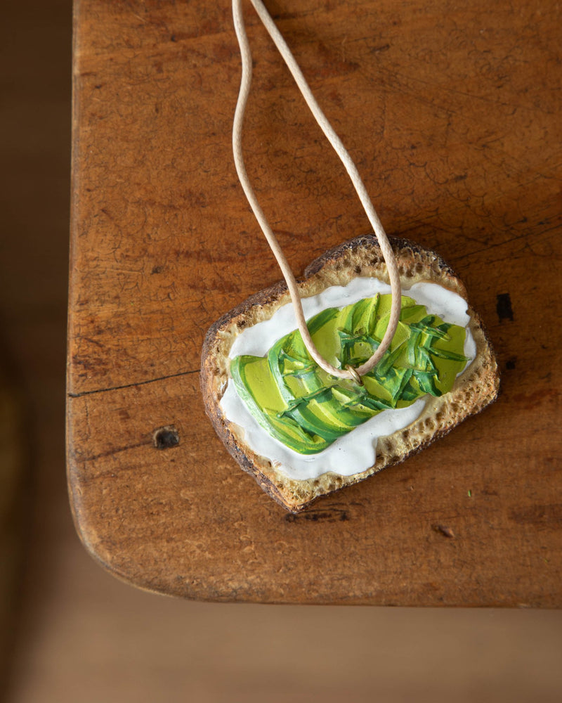 Avocado Toast Ornament - Lone Fox