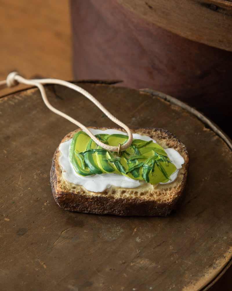 Avocado Toast Ornament - Lone Fox