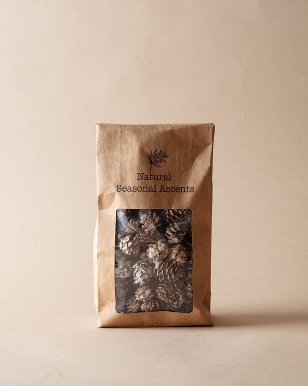 Bag of Dried Natural Pinecones - Lone Fox