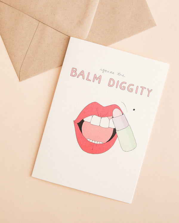 Balm Diggity Card - Lone Fox