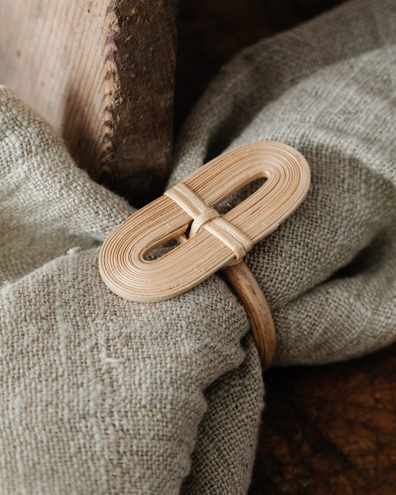 Bamboo Knotted Napkin Rings (Set of 4) - Lone Fox