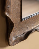 Bat Wing Ribbon-Edge Gilt Mirror, France, Early 20th Century - Lone Fox