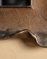 Bat Wing Ribbon-Edge Gilt Mirror, France, Early 20th Century - Lone Fox