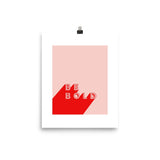 Be Bold Art Print - Lone Fox