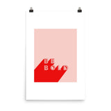 Be Bold Art Print - Lone Fox
