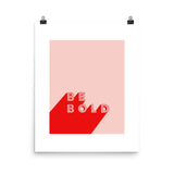 Be Bold Art Print - Lone Fox