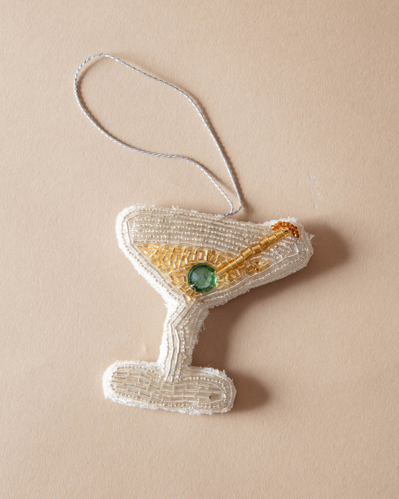 Beaded Cocktail Ornaments - Lone Fox