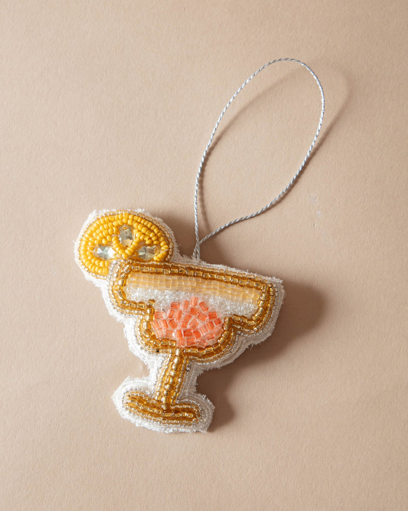 Beaded Cocktail Ornaments - Lone Fox