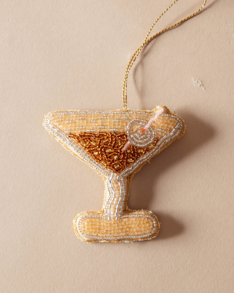 Beaded Cocktail Ornaments - Lone Fox