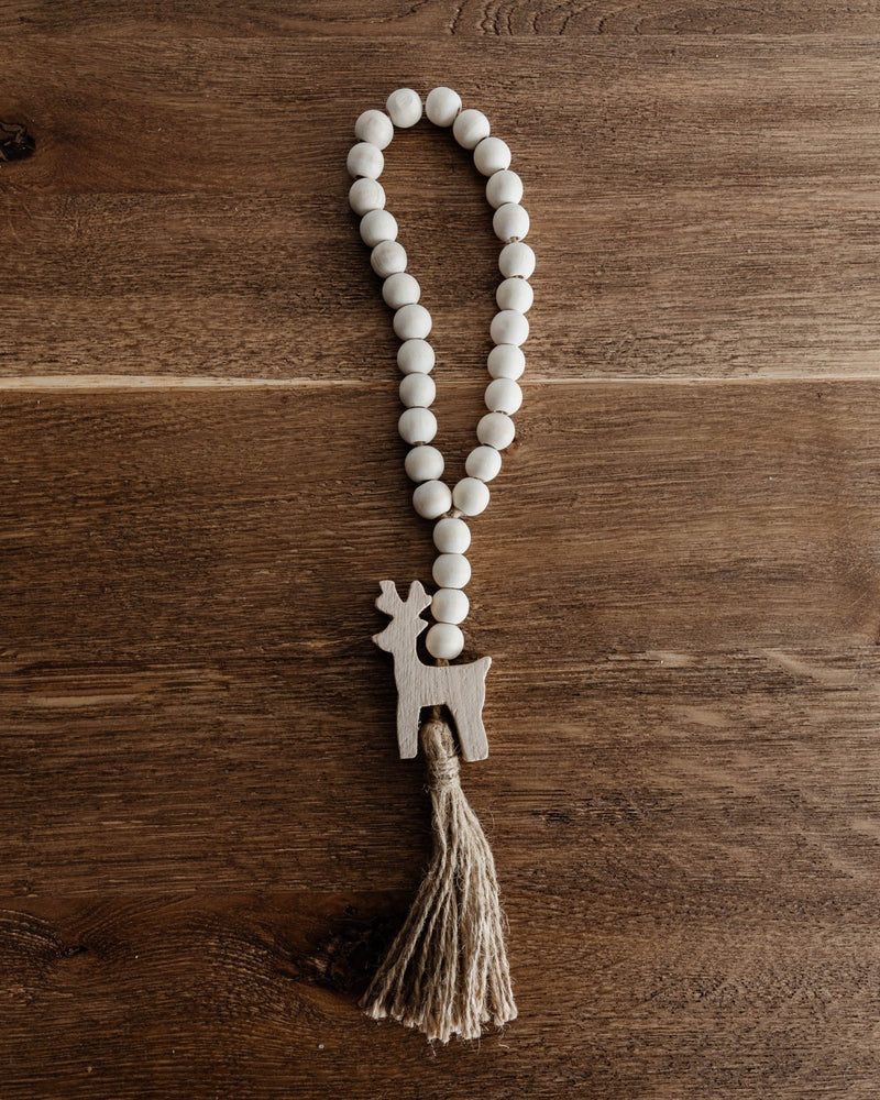 Beaded Holiday Tassels - Lone Fox