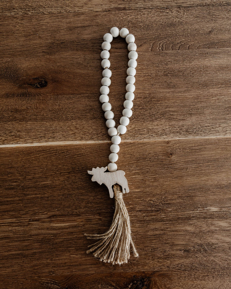 Beaded Holiday Tassels - Lone Fox