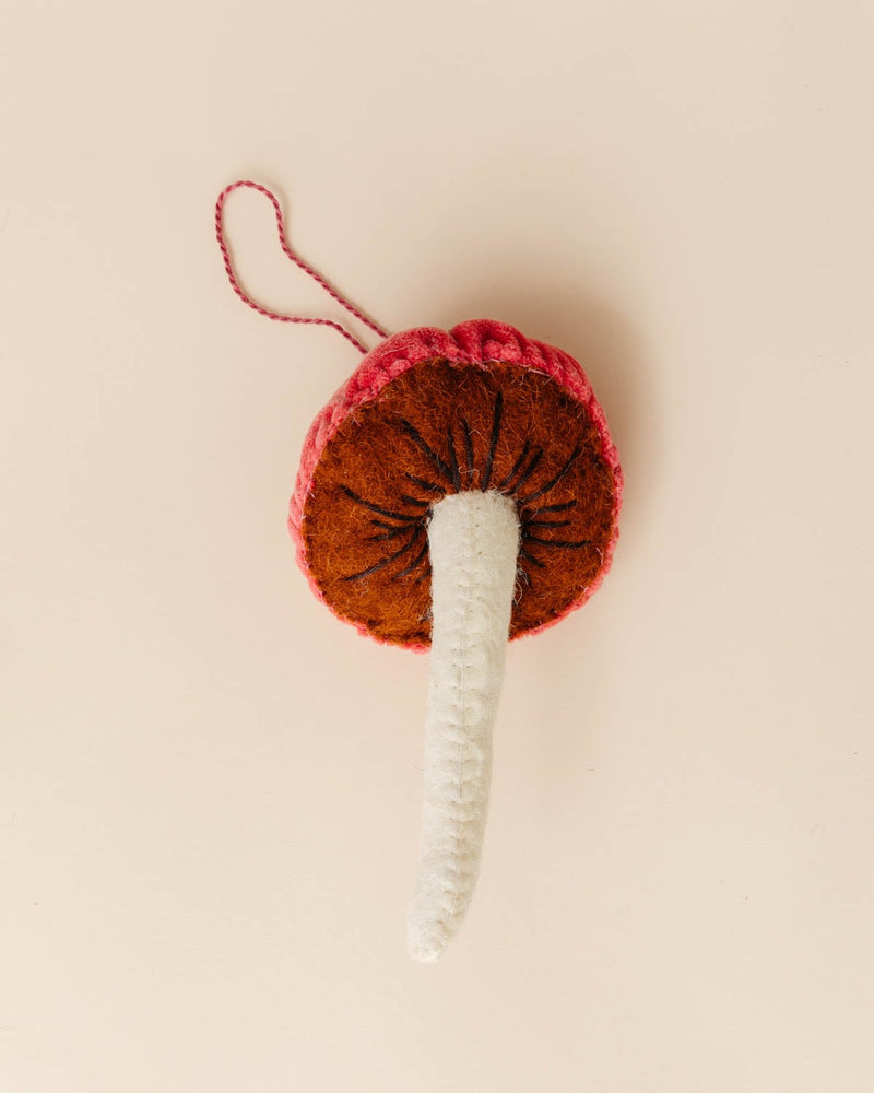 Beaded Mushroom Ornaments - Lone Fox