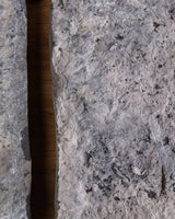 Belgian Bluestone & Oak Coffee Table, 1970's (2 Available) - Lone Fox