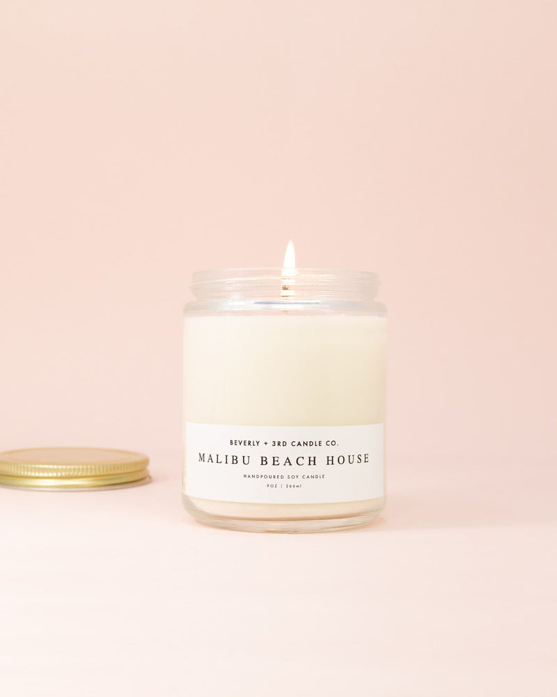 Beverly & 3rd Hand - poured Soy Candles - Lone Fox