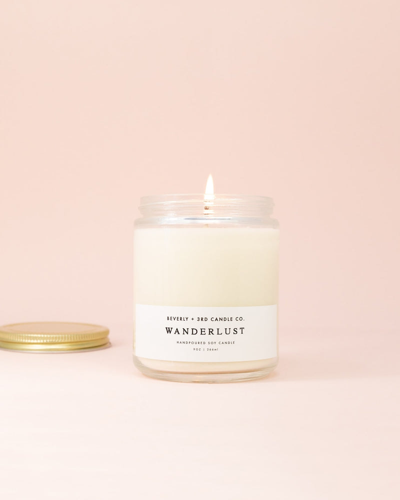 Beverly & 3rd Hand - poured Soy Candles - Lone Fox