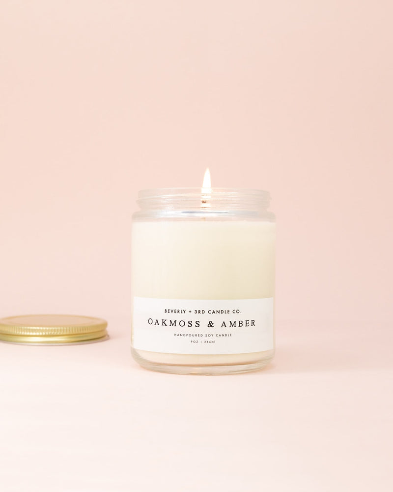 Beverly & 3rd Hand - poured Soy Candles - Lone Fox