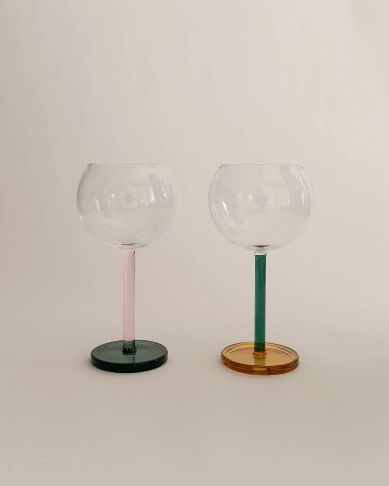 Bilboquet Wine Glasses - Lone Fox