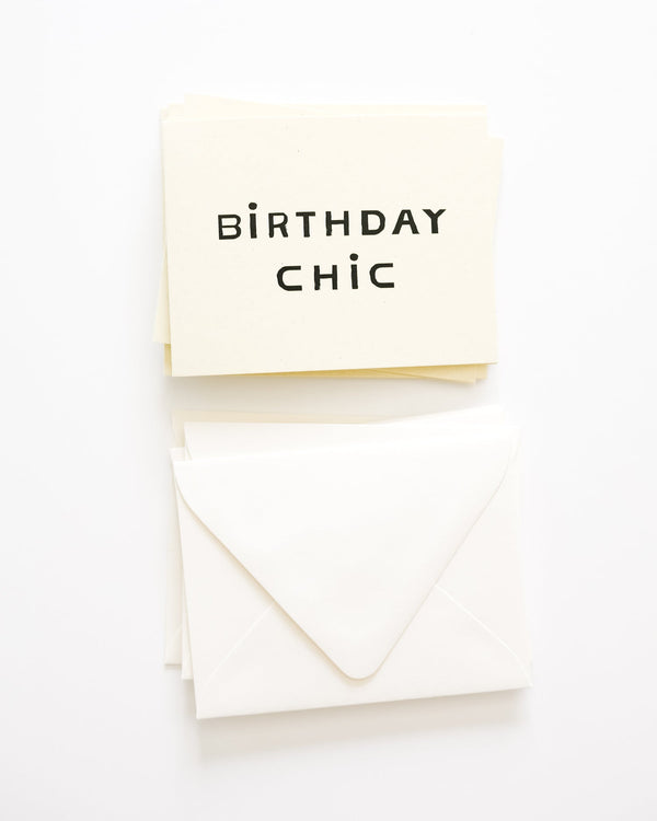 Birthday Chic Card - Lone Fox