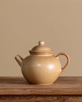 Bisque Speckled Stoneware Teapot, France, 1970s - Lone Fox