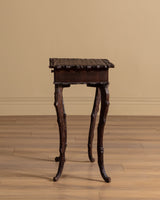 Black Forest Carved Occasional Table, Switzerland, 19th Century - Lone Fox