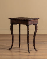 Black Forest Carved Occasional Table, Switzerland, 19th Century - Lone Fox