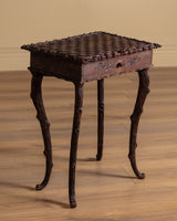 Black Forest Carved Occasional Table, Switzerland, 19th Century - Lone Fox