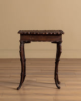 Black Forest Carved Occasional Table, Switzerland, 19th Century - Lone Fox
