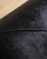 Black Ponyhair Club Chair, Italy, 1970's - Lone Fox