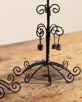 Black Wirework Taper Holders, Set of 2 - Lone Fox