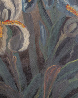 Blue and White Iris Still Life Oil Painting, American, Early 20th Century - Lone Fox