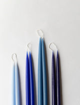 Blue Grey Danish Taper Candle | 12" - Lone Fox