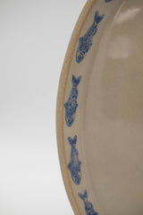 Blue Sardine Handmade Ceramic Platter - Lone Fox