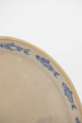 Blue Sardine Handmade Ceramic Platter - Lone Fox