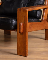 Bonanza Lounge Chair by Esko Pajamies for Asko, Finland, 1960's - Lone Fox