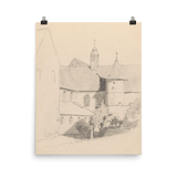 “Borggård Turret” Art Print - Lone Fox