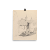“Borggård Turret” Art Print - Lone Fox