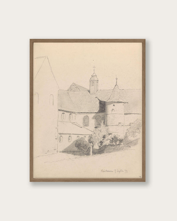 “Borggård Turret” Art Print - Lone Fox