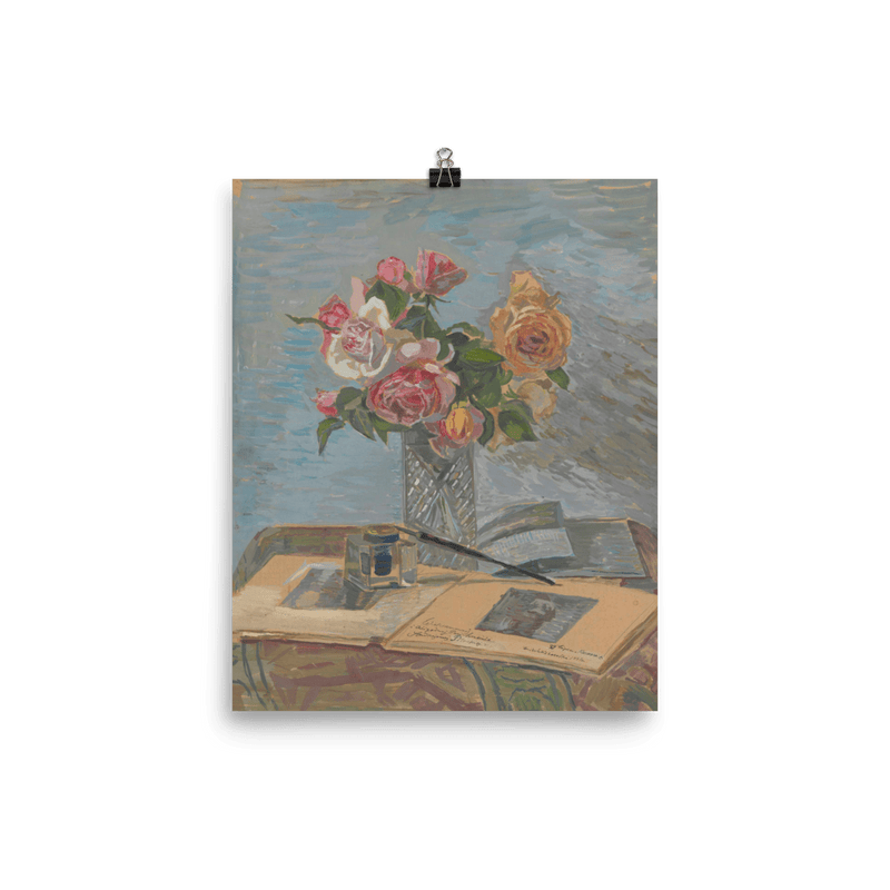 "Bouquet of roses (1931)" Art Print - Lone Fox