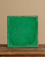 Brass and Verdigris Checkerboard Tray, 1970's - Lone Fox