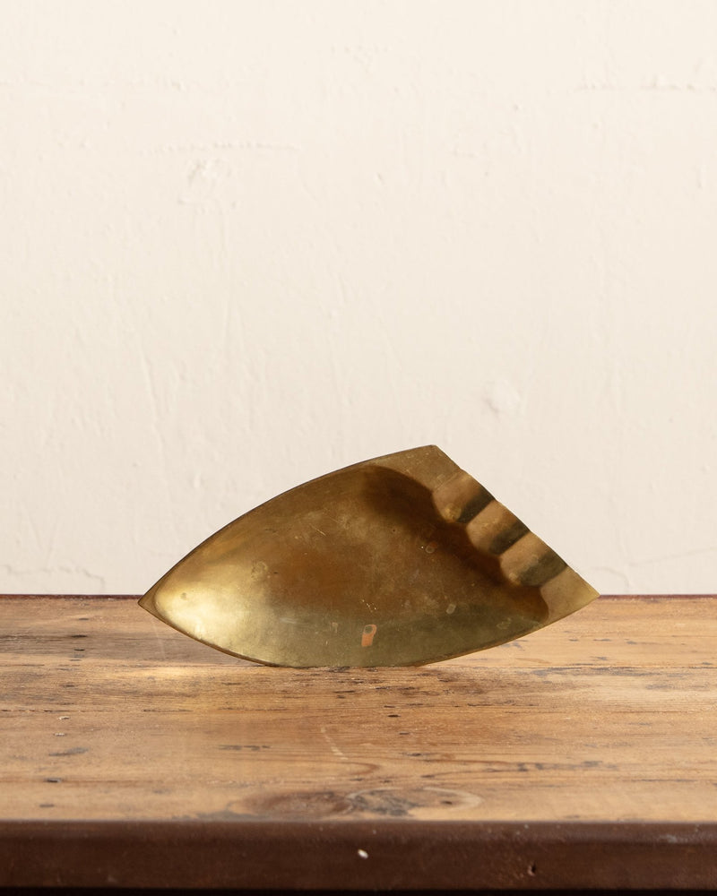 Brass Art Deco Style Ashtray - Lone Fox