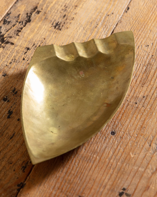 Brass Art Deco Style Ashtray - Lone Fox