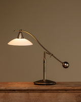 Brass Counterbalance Swing Arm Desk Lamp, Europe, Late 20th Century - Lone Fox