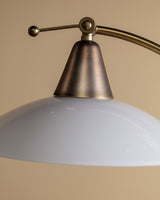 Brass Counterbalance Swing Arm Desk Lamp, Europe, Late 20th Century - Lone Fox