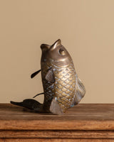 Brass Koi Fish Vase, Japan, Mid-20th Century - Lone Fox