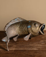 Brass Koi Fish Vase, Japan, Mid-20th Century - Lone Fox